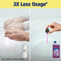 Lizol Disinfectant Surface& Floor Cleaner Liquid Lavender, 500 ml - 500 ml