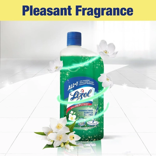 Lizol Jasmine Shodet Floor Cleaner Jasmine, 500 ml - 500 ml