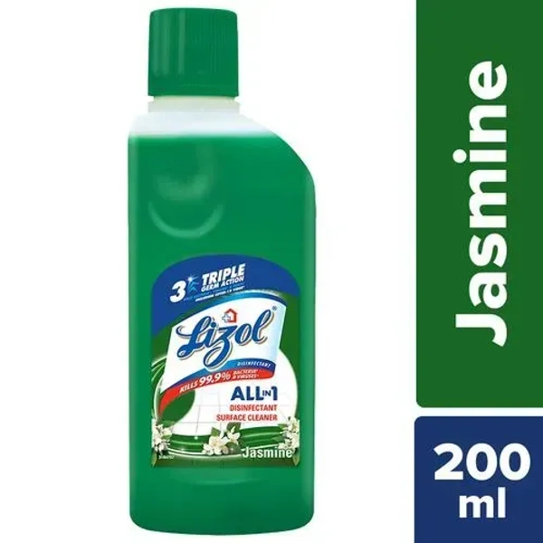 Lizol Surface Cleaner Jasmine, 200 ml - 200 ml