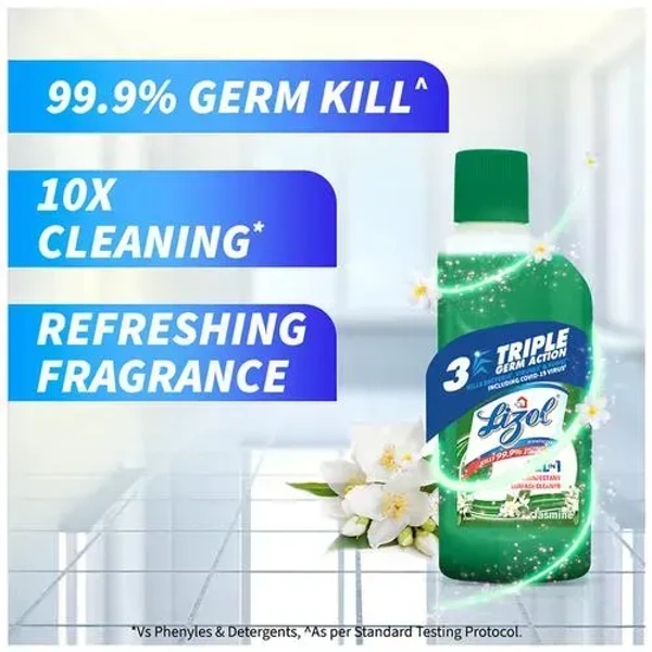 Lizol Surface Cleaner Jasmine, 200 ml - 200 ml