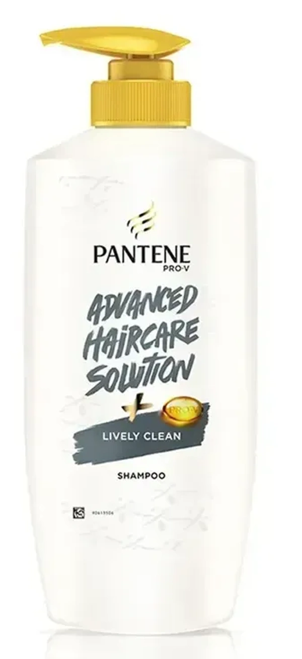 Pantene Advanced Hair Care Solution Lively Clean Shampoo, 650 ml - 650 ml