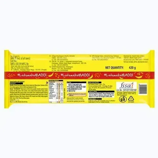 Maggi 2 Minutes Noodles Masala Pouch, 420g - 420g