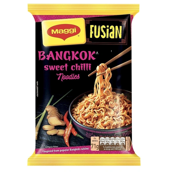 Maggi Fusian Bangkok Sweet Chilli Noodles, 73g - 73g