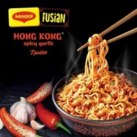 Maggi Fusian Hong kong Spicy Garlic Noodles, 73g - 73g