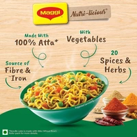 Maggi Nutri licious Masala Veg Atta Noodles, 72.5g - 72.5g
