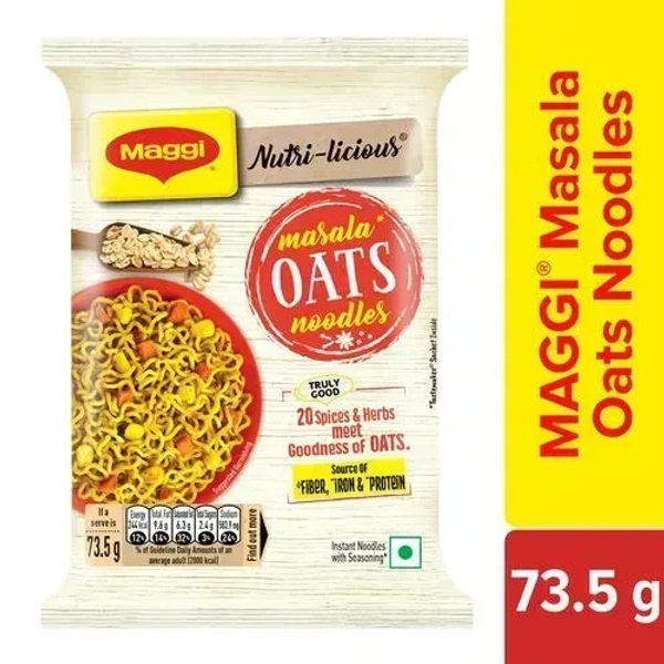 Maggi Oats Noodles Masala, 72.5g - 72.5g