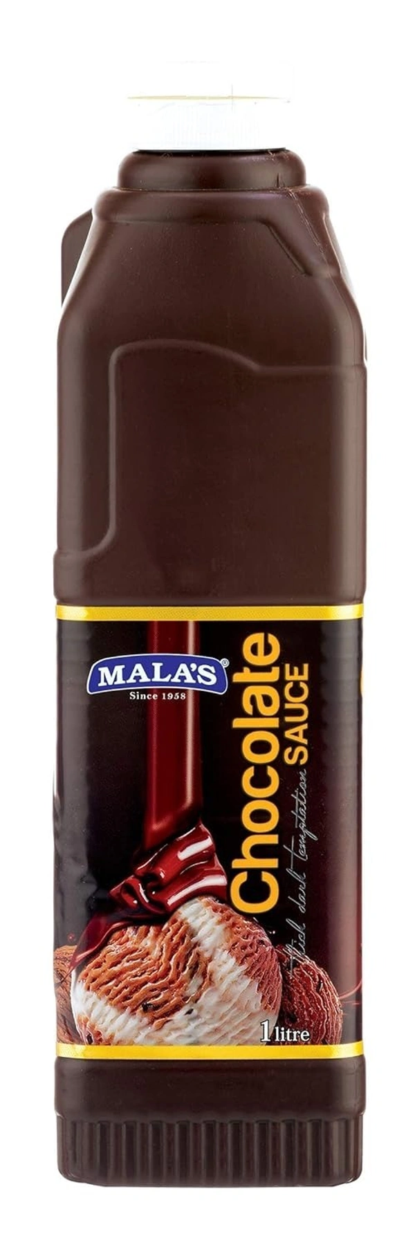 Mala's Chocolate Sauce, 1 ltr - 1 ltr