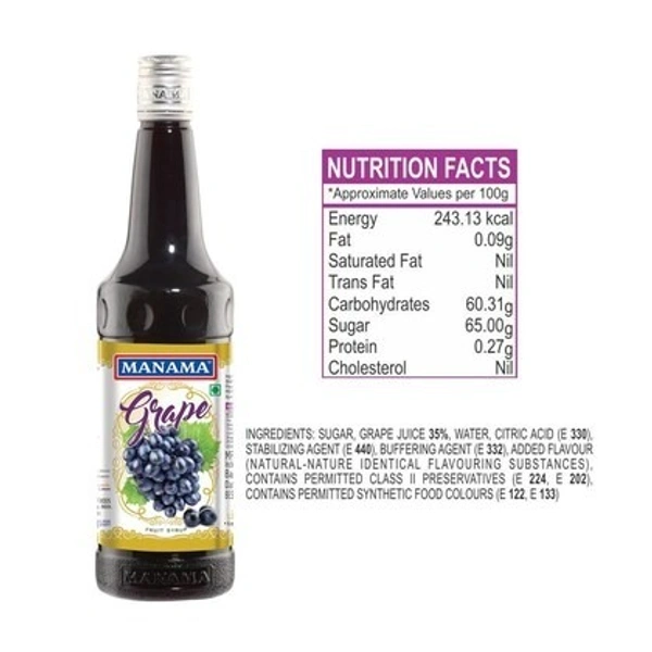 Manama Grape Syrup 750ml - 750ml