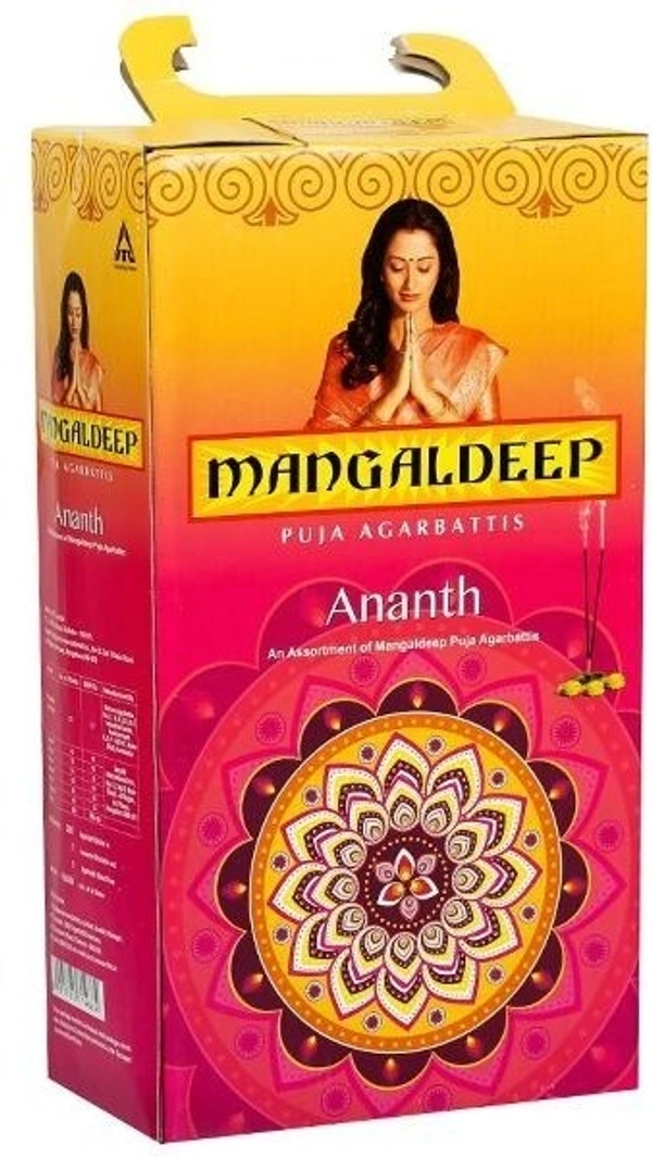 Mangaldeep Ananth Puja Agabattis (Free 1 Agarbatti Stand) 202 Sticks, 202 sticks - 202 sticks