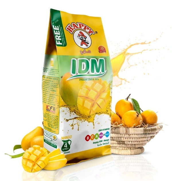 Happy Instant Drink Mix Mango, 500g - 500g