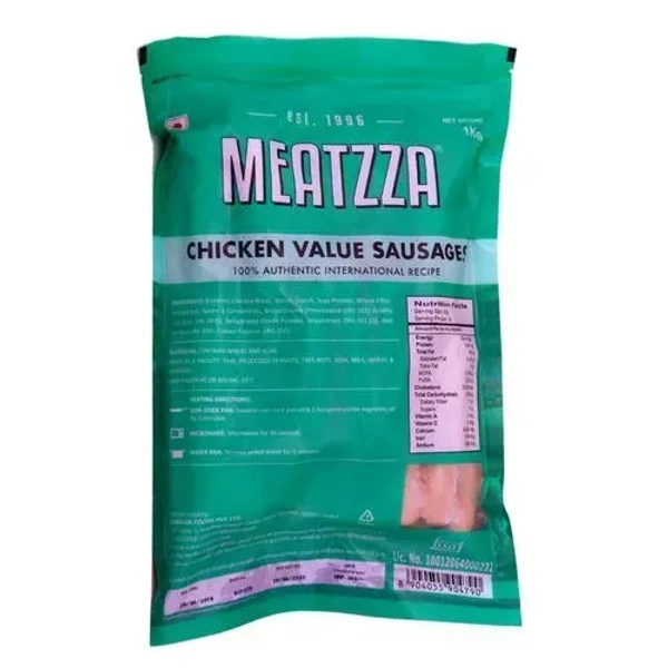Meatzza Chicken Sausages (Value), 250g - 250g