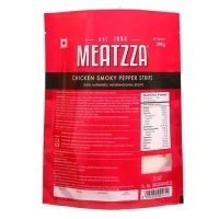 Meatzza Smoky Chicken Pepper Strips, 300g - 300g