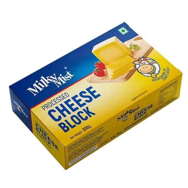 Milky Mist Cheese Block Carton, 200g - 200g