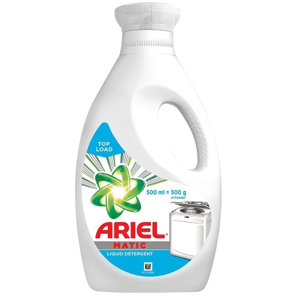 Ariel Matic Liquid Detergent, Top Load , 500ml - 500ml