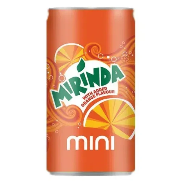 Mirinda Soft Drink Orange Can 150ml - 150ml