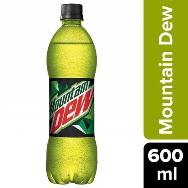 Mountain Dew Soft Drink Bottile 600ml - 600ml