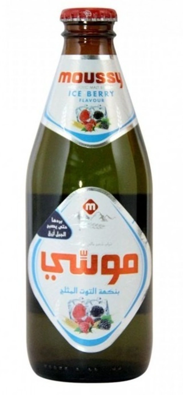 Moussy Non-Alcoholic Malt Beverages Ice Berry 330 ml