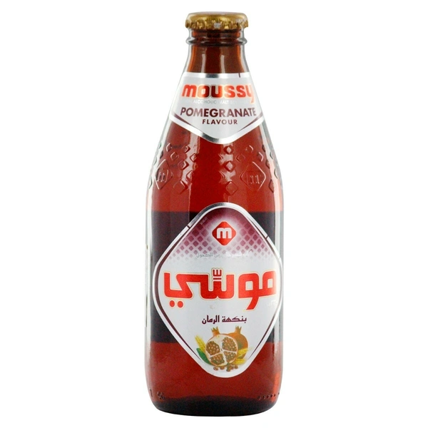 Moussy Malt Bevarage Pomegranate, 330 ml - 330 ml
