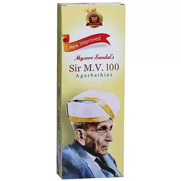 Mysore Sandal Sir M.v.100 Agarbathi, 90g - 90g