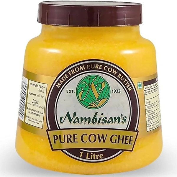 Nambisan's Pure Cow Ghee 1L - 1ltr