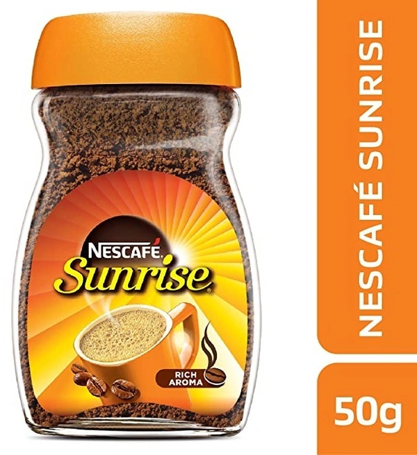 Nescafe Sunrise Instant Coffee 50g Jar - 50g