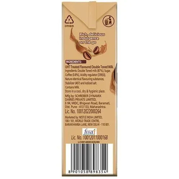 Nescafe Ready To Drink Coffee Flavoured Milk, Iced Latte, 180 ml Tetra Pack - 180ml