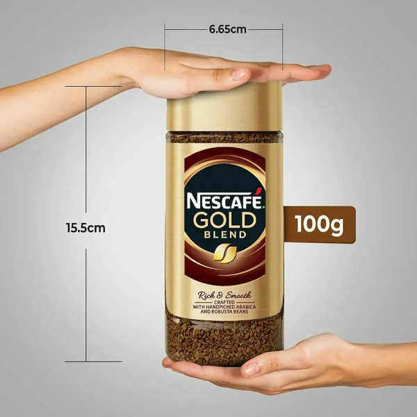 Nescafe Gold Blend Rich& Smooth Jar, 100g - 100g