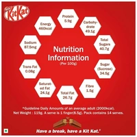 Kitkat Nestle Kitkat Share Bag 2 Fingers 7 N x 17g, 119g