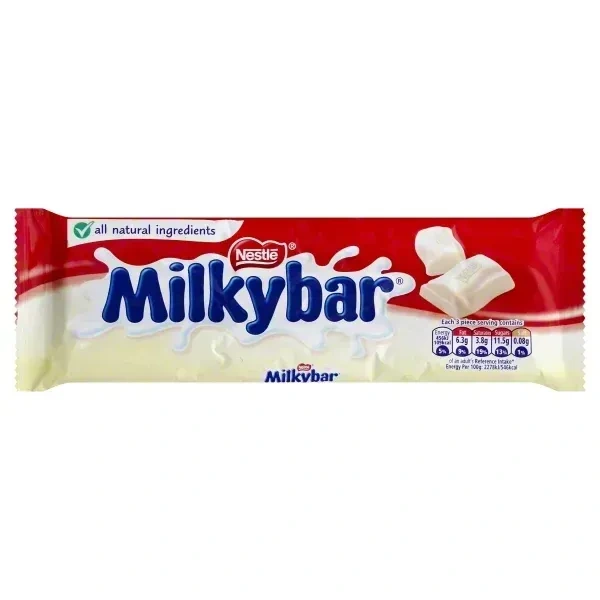 Nestle Milkybar White Chocolate Bar, 42g - 42g
