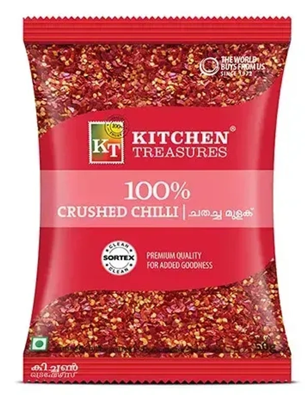 Kitchen Treasures Crushed Chilli, 50g - 50g