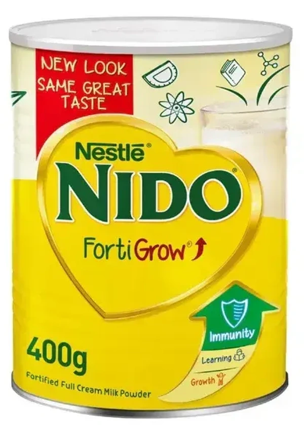 Nestle Nido Full Cream Milk Powder Tin - 400g - 400g