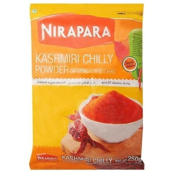 Nirapara Kashmiri Chilly Powder Pouch, 250g - 250g