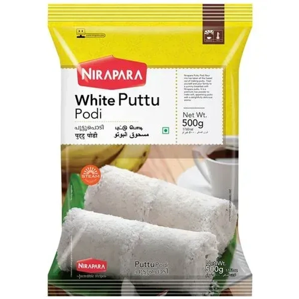 Nirapara White Puttu Podi, 500gm - 500gm