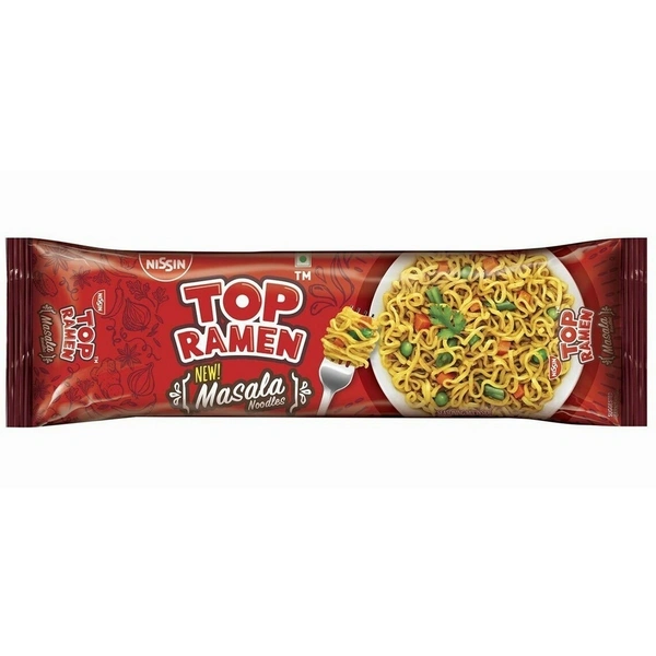 Nissin Top Ramen New Masala Noodles, 420g - 420g