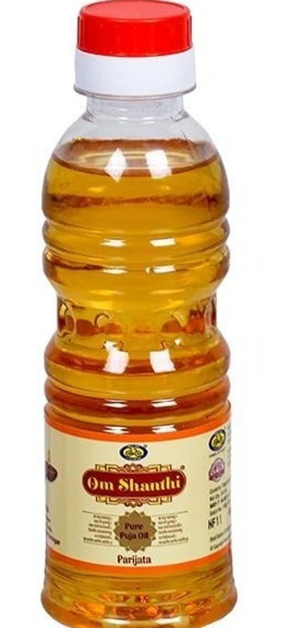 Om Shanthi Pure Puja Oil, 200 ml - 200 ml