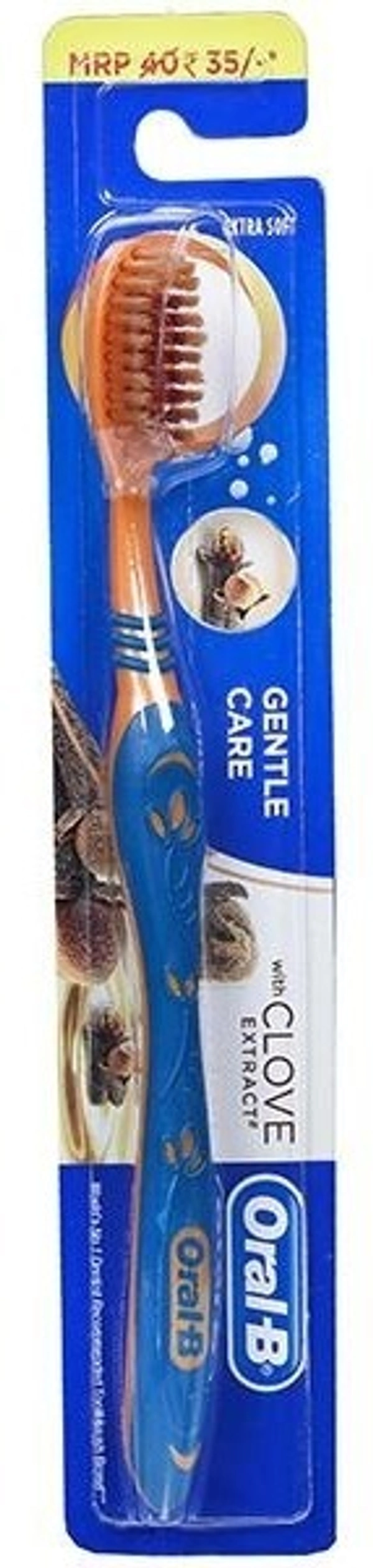 Oral-B Gentle Care With Clove Extract Extra Soft Toothbrush 3 N, 1 pcs - 1 pcs