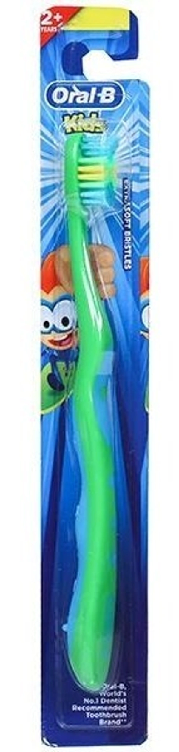 Oral-B Kids Toothbrush 2+ Years Extra Soft Bristles, 1 pcs - 1 pcs