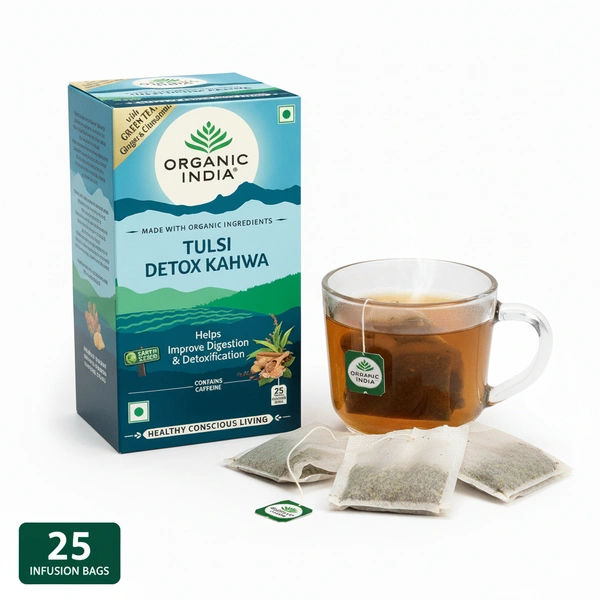 Organic India Tulsi Brahmi, 25 Bags - 25 Bags