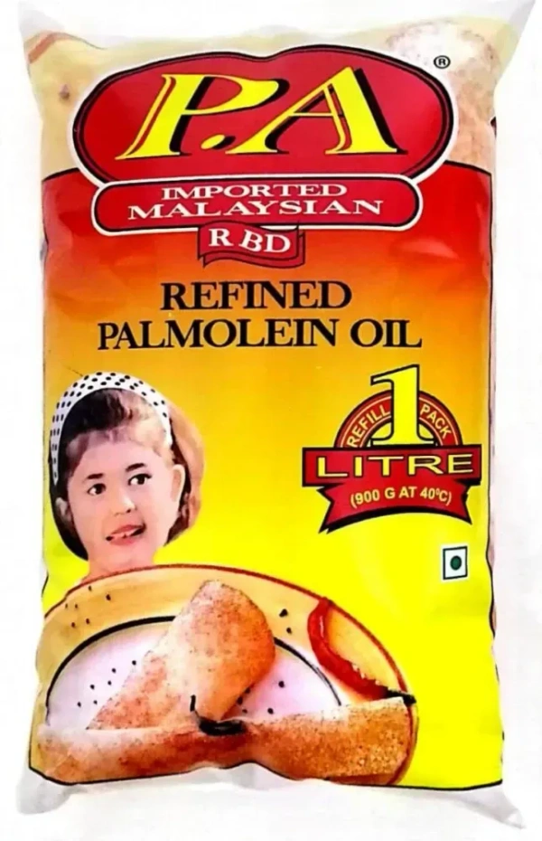 P.A Refined Palmolein Ltr Oil 1Ltr - 1Ltr