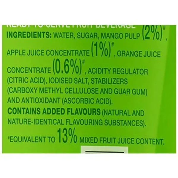 Paper Boat Jucier Drink Swing Mixed Fruit Medley, 150 ml