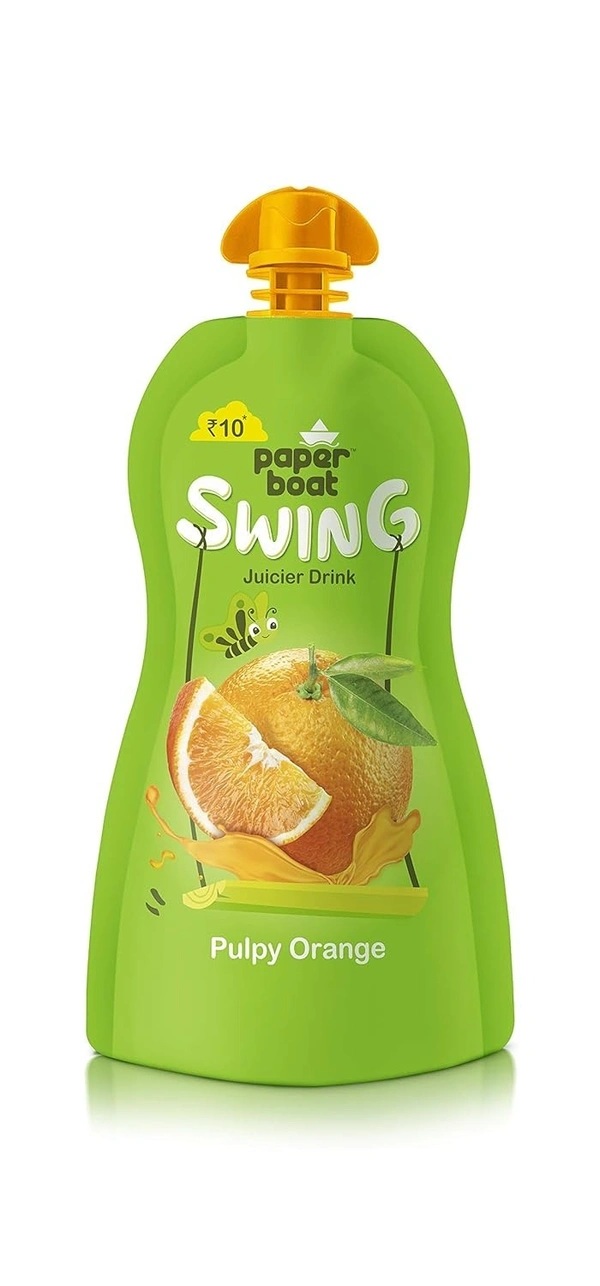 Paper Boat Jucier Drink Swing Pulpy Orange, 150 ml
