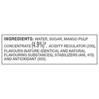 Paper Boat Jucier Drink Swing Slurpy Mango, 150 ml