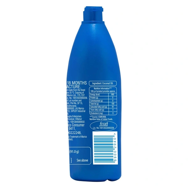 Parachute 100% Pure Coconut Hair Oil Bottle, 100 ml - 100 ml