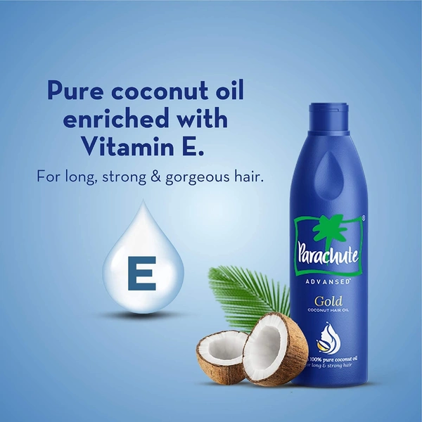 Parachute 100% Pure Coconut Hair Oil Bottle, 175 ml - 175 ml