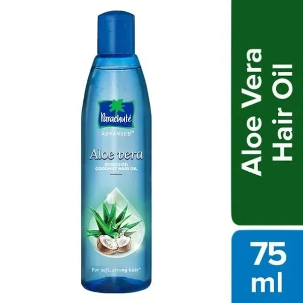 Parachute Advansed Aloe Vera Coconut Hair Oil Bottle, 75 ml - 75 ml