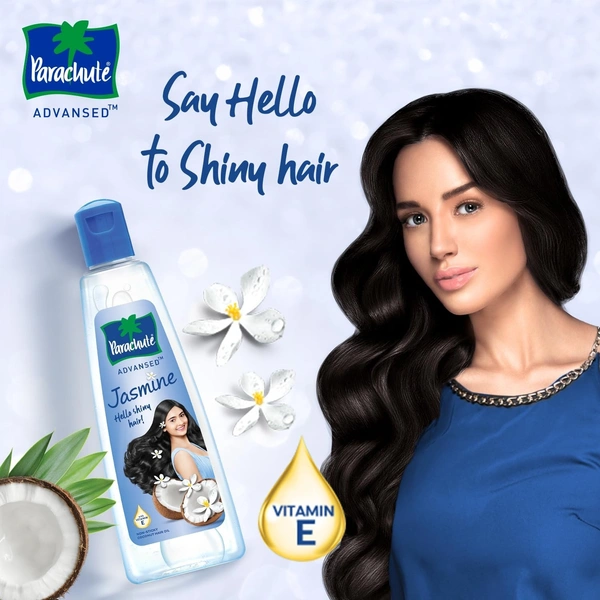 Parachute Advansed Jasmine Non-Sticky Coconut Hair Oil, 190 ml - 190 ml