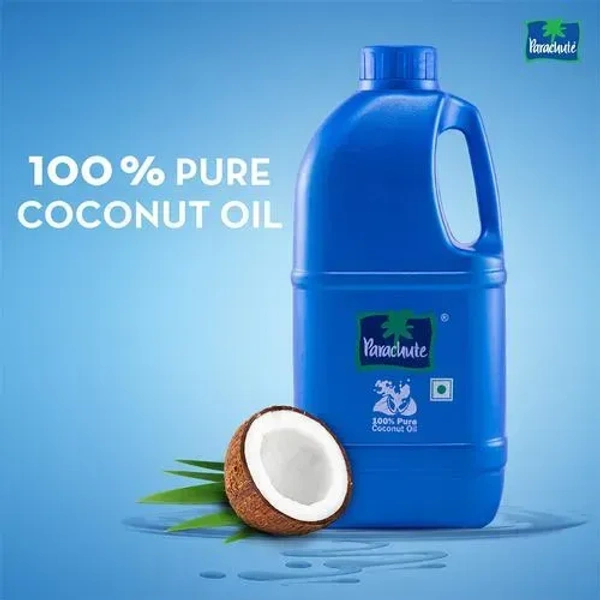 Parachute Pure Coconut Oil, 1 L Pet Jar - 1Ltr