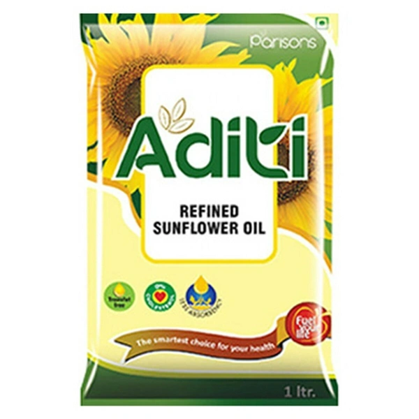 Aditi Refined Sunflower Oil 1Litre - 1Ltr