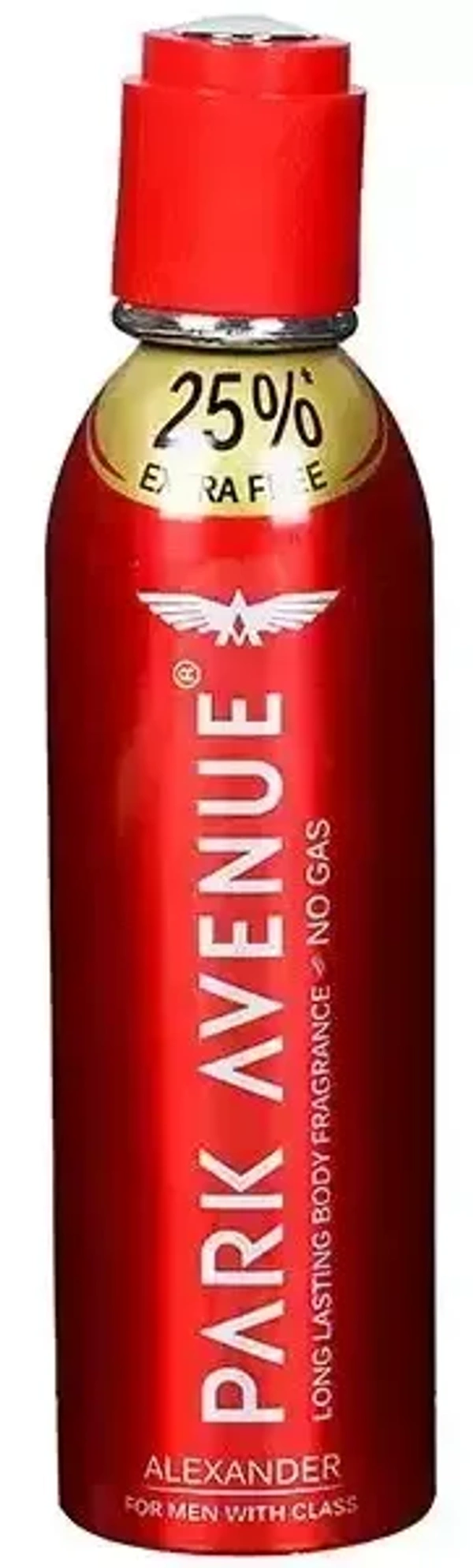 Park Avenue Long Lasting Body Fragrance No Gas Alexander For Men With Class, 150 ml - 150 ml