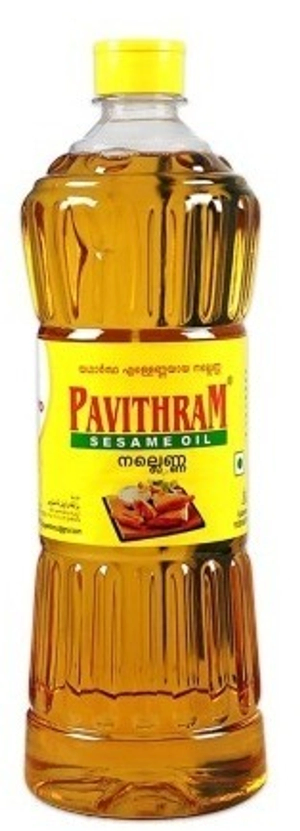 Pavithram Sesame Oil Bottle, 200 ml - 200ml